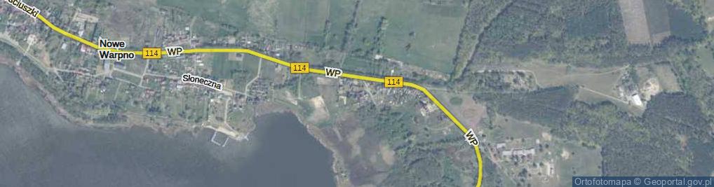 Zdjęcie satelitarne Różana ul.